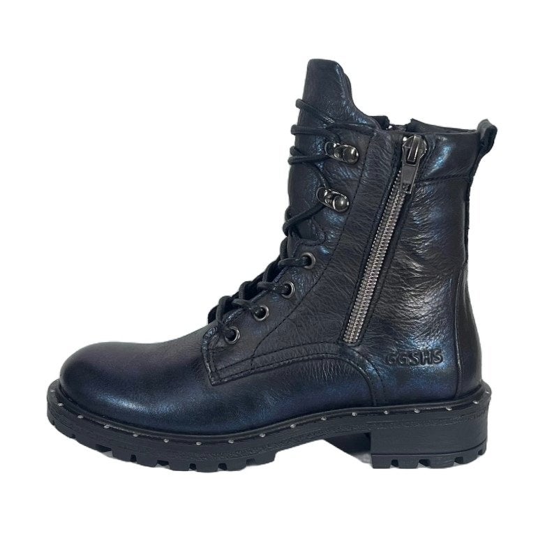 GIGA maat 31 lerenlaars/rits donkerblauw - gratis verzenden, Nieuw, Heerenweg 6 Katwijk, Giga, Info@giga-shoes.nl