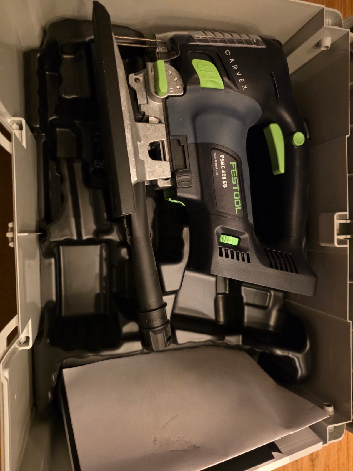 Festool Carvex PSBC 420 EB-Basic Decoupeerzaag (Body), Ophalen, Decoupeerzaag, Nieuw, 30 tot 70 mm