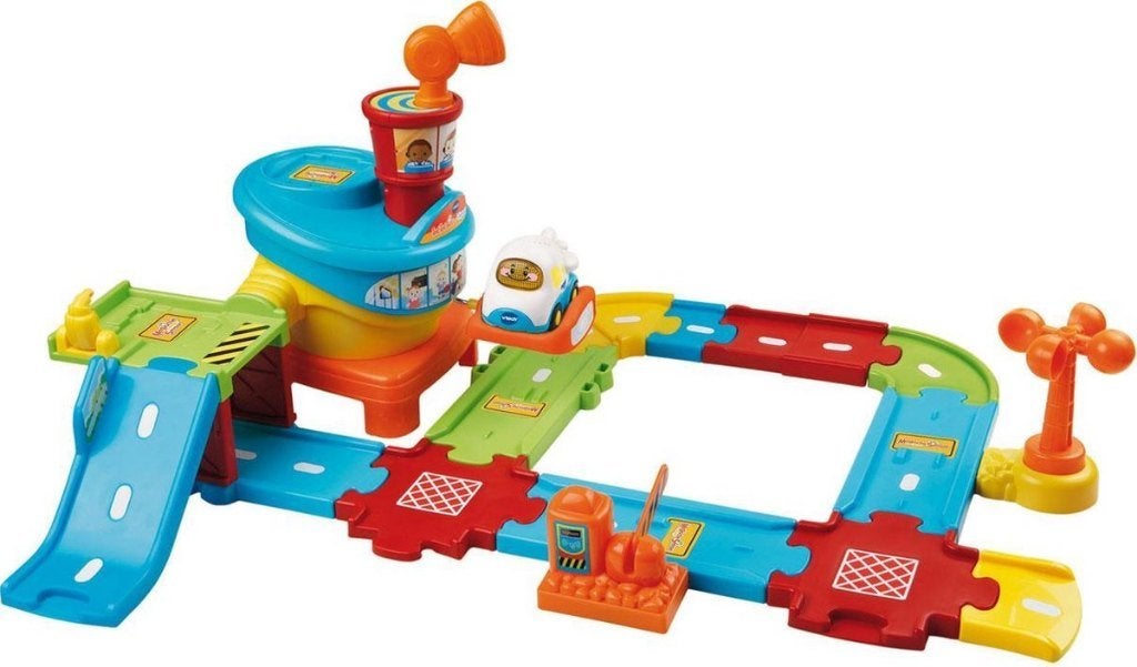 TECH Toet Toet Auto's vliegveld, Ophalen of Verzenden, Zo goed als nieuw, 2 tot 4 jaar