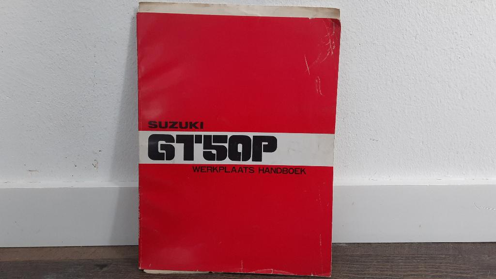 Suzuki GT50P Scooter 1977 Werkplaatshandboek Handleiding, Ophalen of Verzenden, Gebruikt