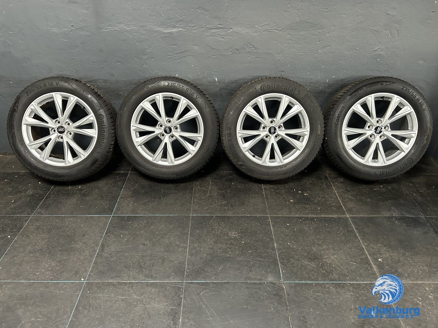6.5mm! Originele Audi Q3 F3 83A 18 inch velgen 5x112 zomerba, Auto-onderdelen, Banden en Velgen, 18 inch, Gebruikt, -, -