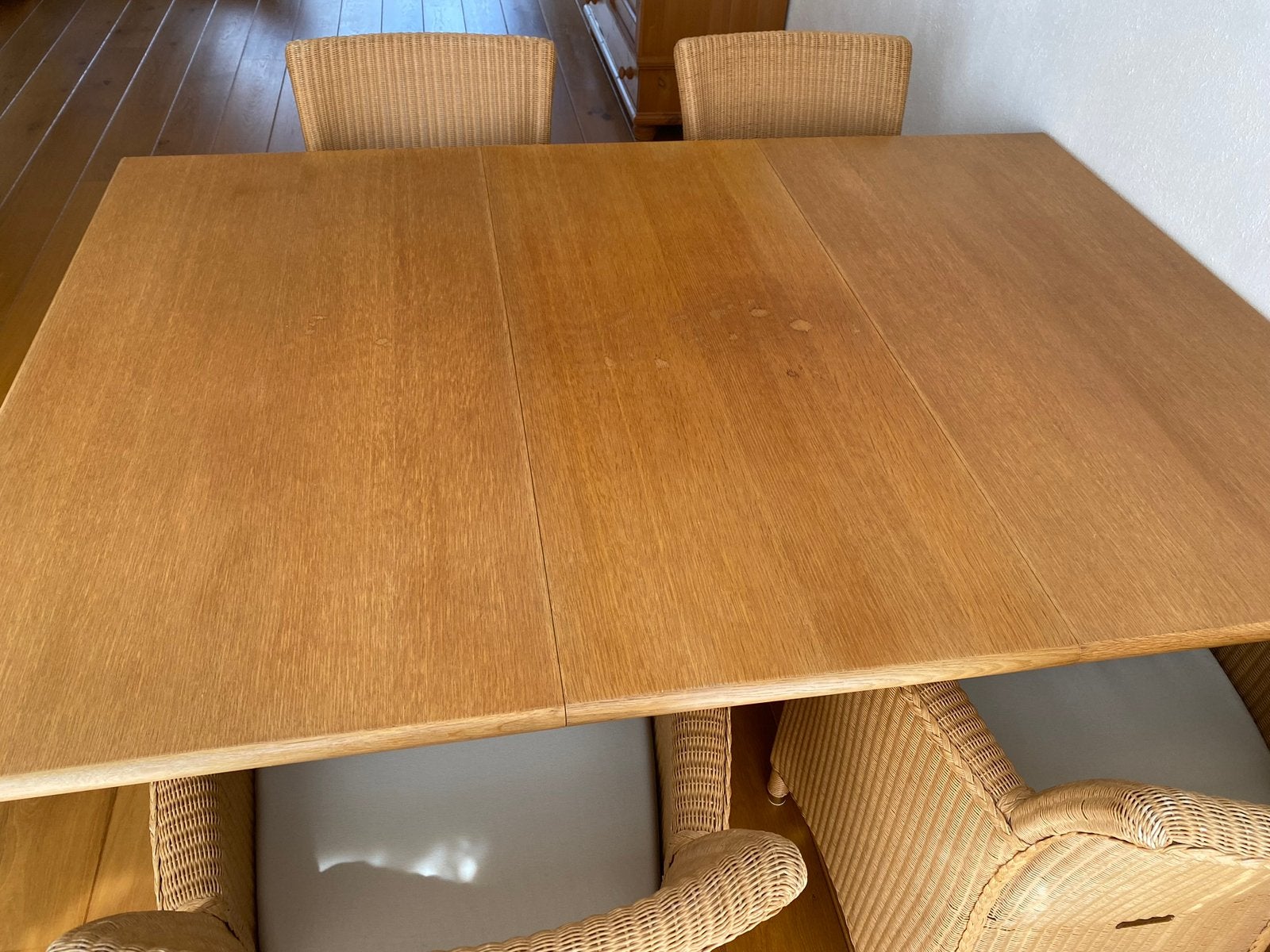 Eettafel, Huis en Inrichting, Tafels | Eettafels, Gebruikt, 100 tot 150 cm, Ophalen of Verzenden, 150 tot 200 cm