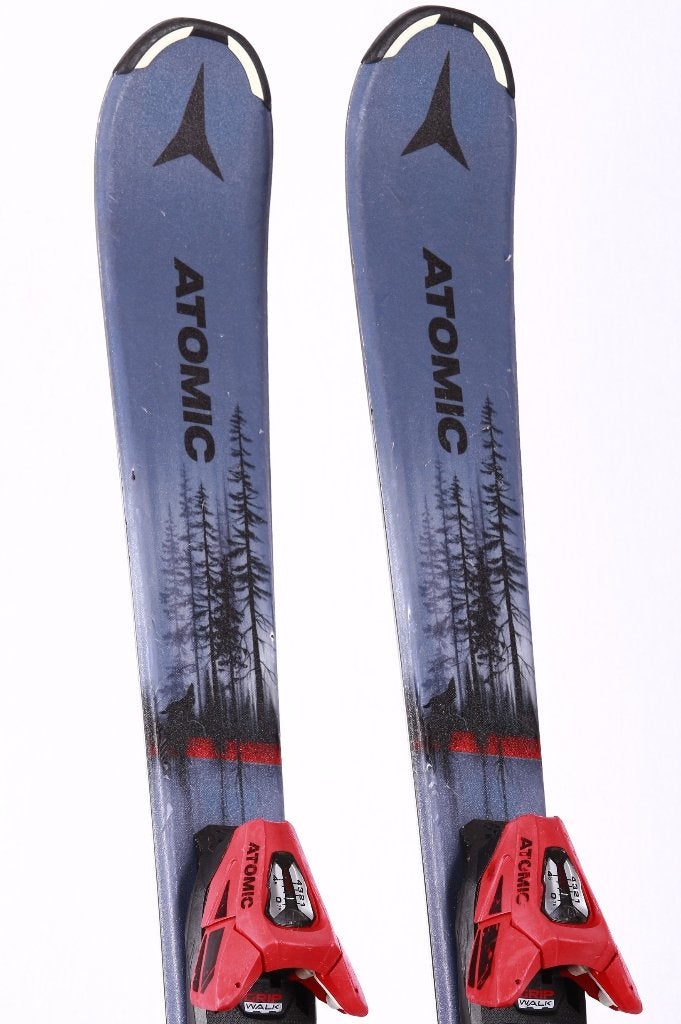 110 kinder ski's ATOMIC MAVERICK 2023 grey, grip walk, Gebruikt, Verzenden, 100 tot 140 cm, Carve