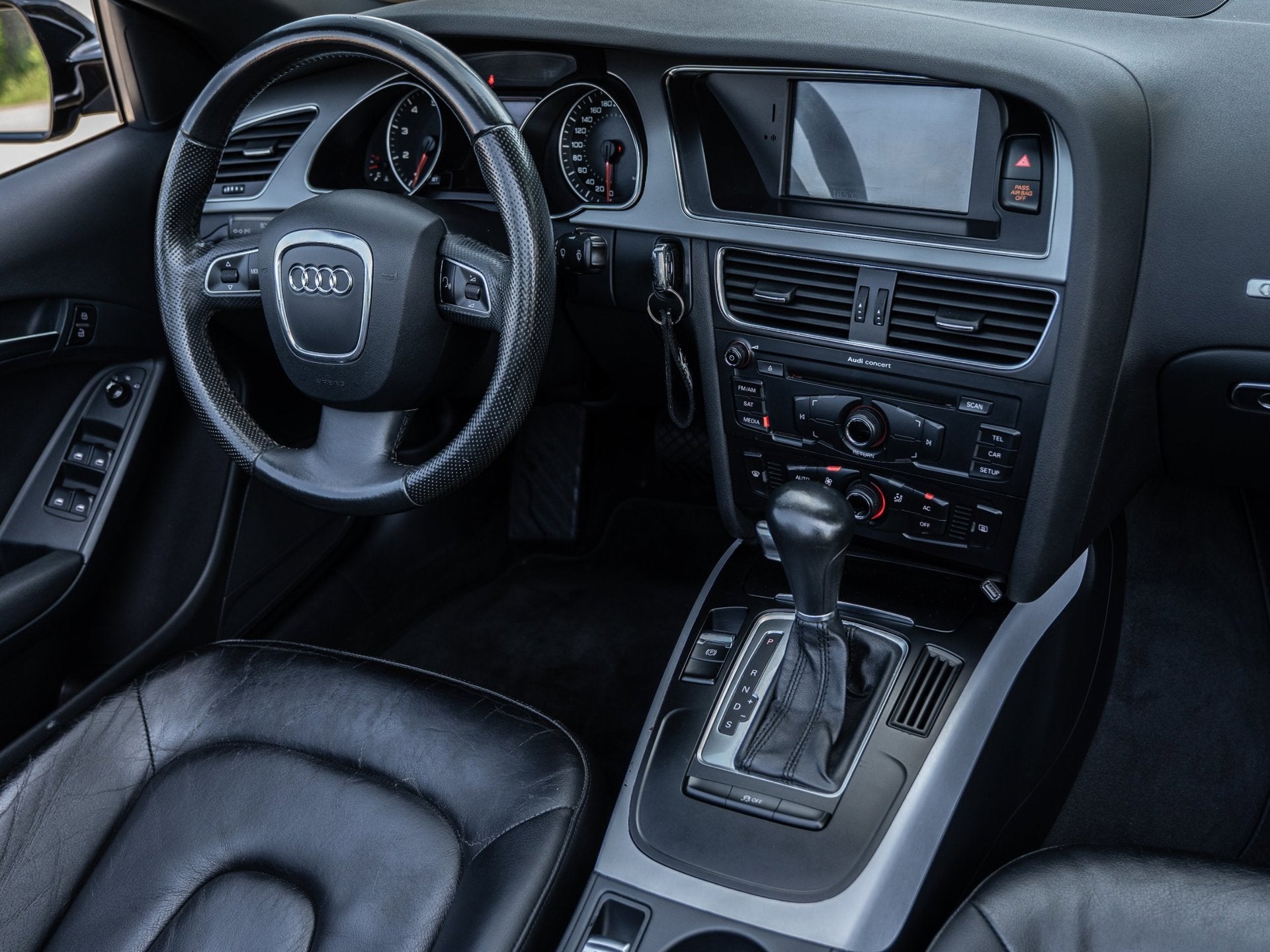 Audi A5 Cabriolet 2.0 TFSI quattro Pro Line S | AUTOMAAT | A, Auto's, Automaat, Gebruikt, Zwart, 4 cilinders