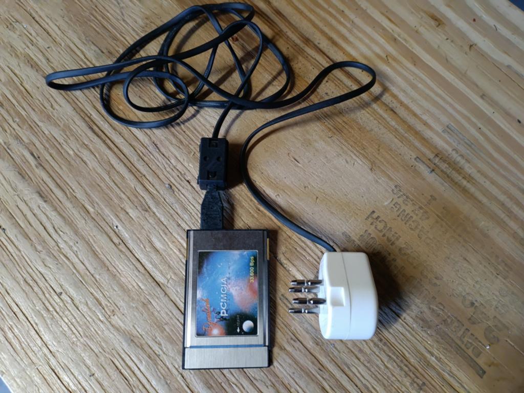 Dynalink 33.600 Bps PCMCIA Modem, Ophalen of Verzenden, Dynalink