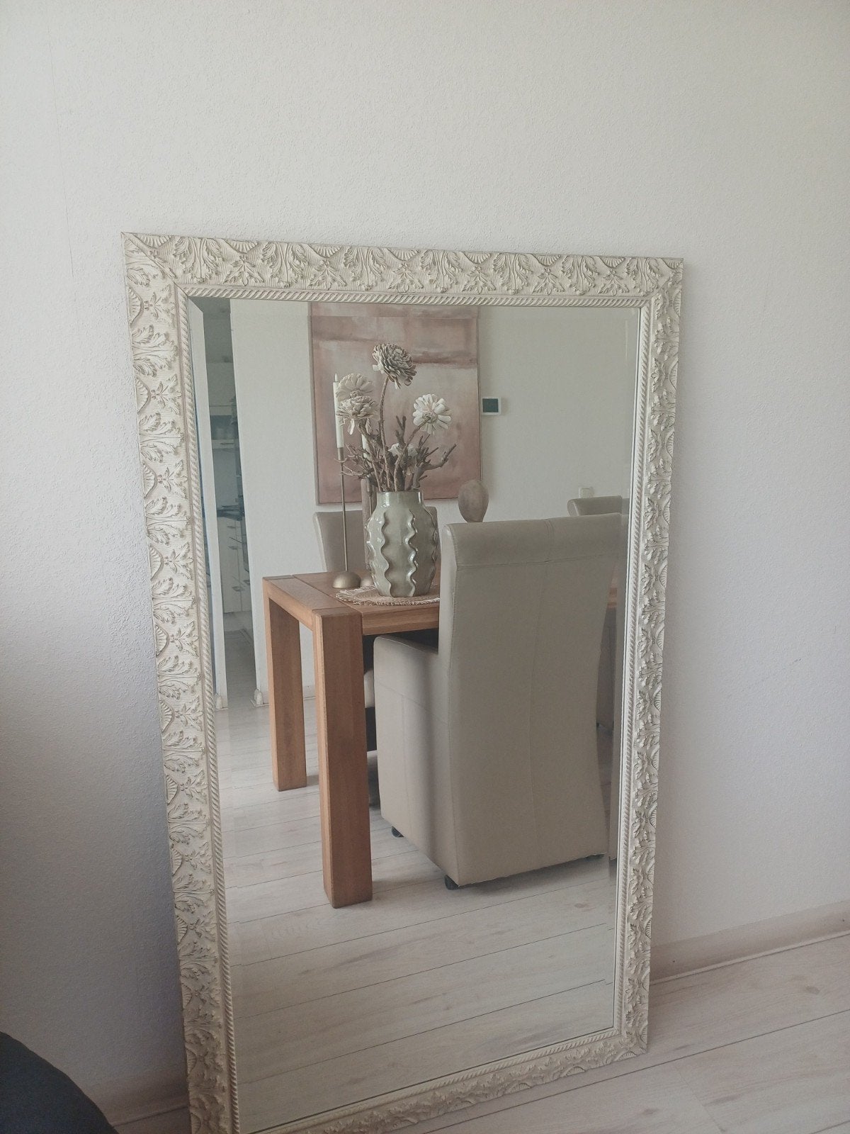 spiegel, Ophalen, 100 tot 150 cm, Zo goed als nieuw, Rechthoekig