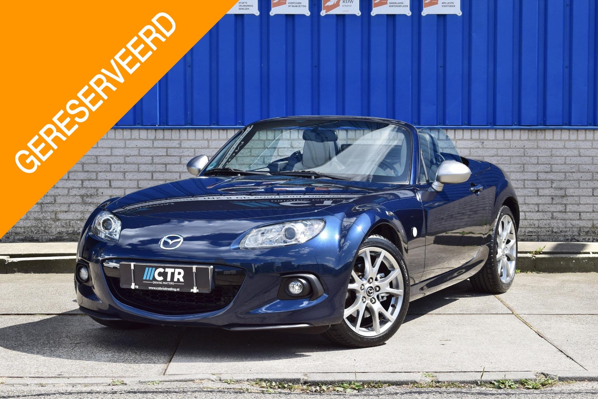 Mazda MX-5 Roadster Coupé 2.0 GT-M Sendo Uniek 1e eig., 13 km/l, Achterwielaandrijving, Gebruikt, Cabriolet