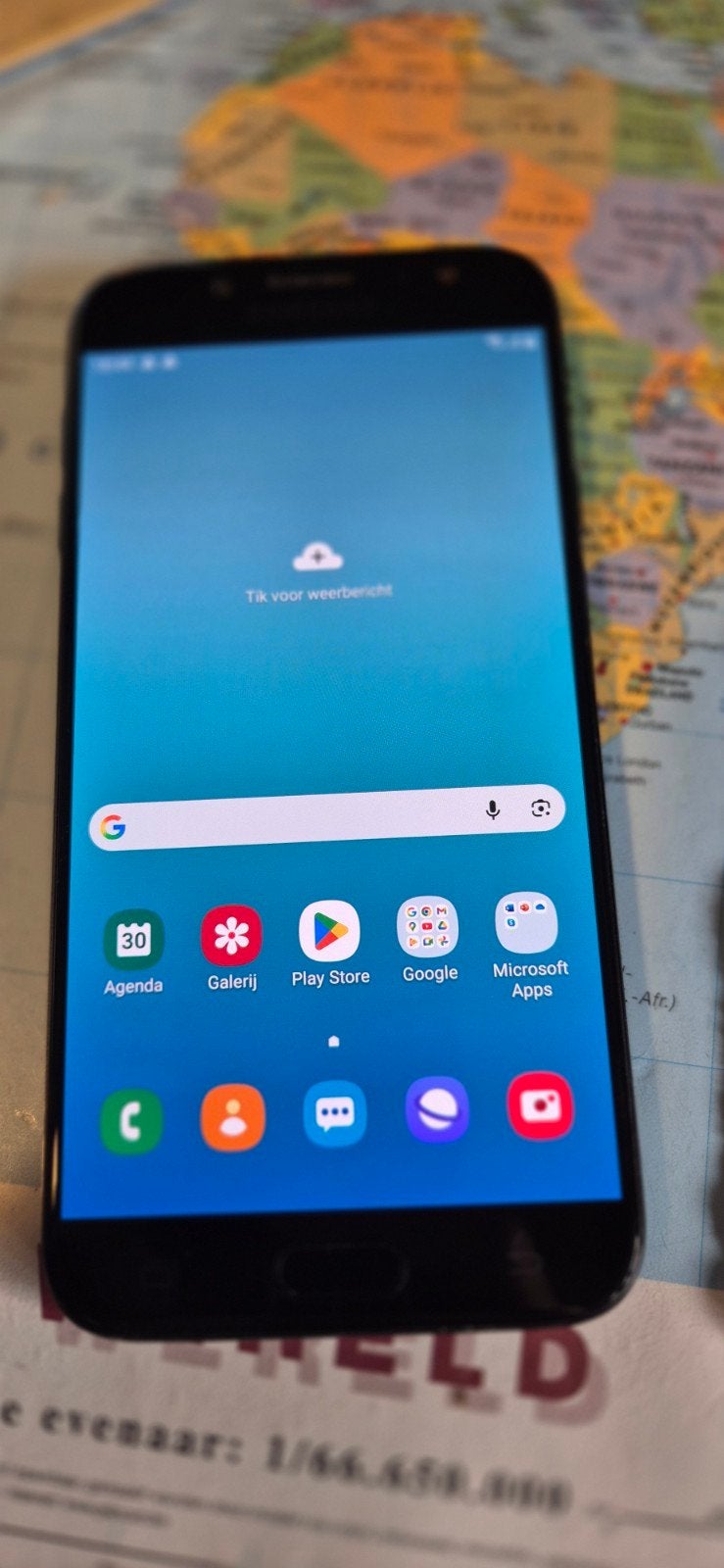 Samsung Galaxy J7 16 GB - Zwart, Telecommunicatie, Gebruikt, Overige modellen, Zwart, Touchscreen