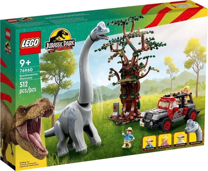 Lego Jurassic 76960 Brachiosaurus ontdekking, Jurassic World, Lego, Nieuw, Ophalen of Verzenden
