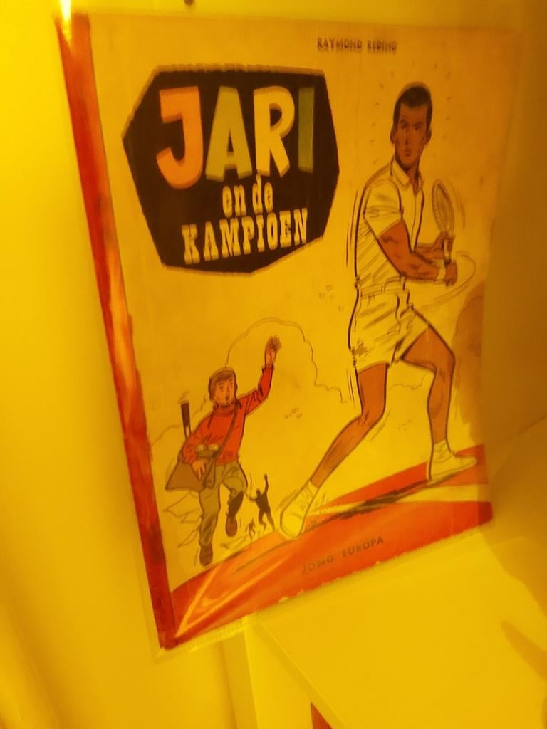 Jari en de kampioen jong europa., Boeken, Stripboeken, Eén stripboek, Ophalen of Verzenden, Zo goed als nieuw