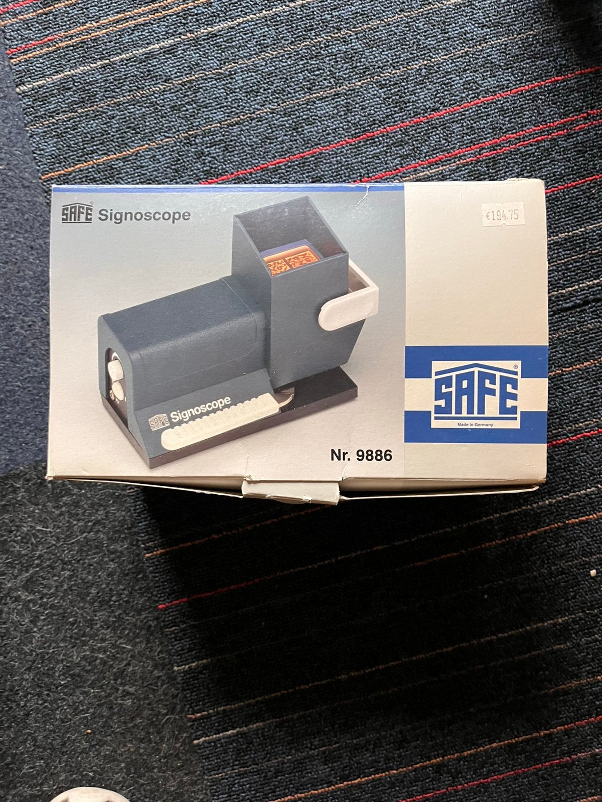 Safe Signoscope 9886 watermerkzoeker, Postzegels en Munten, Postzegels | Toebehoren, Ophalen of Verzenden, Overige typen