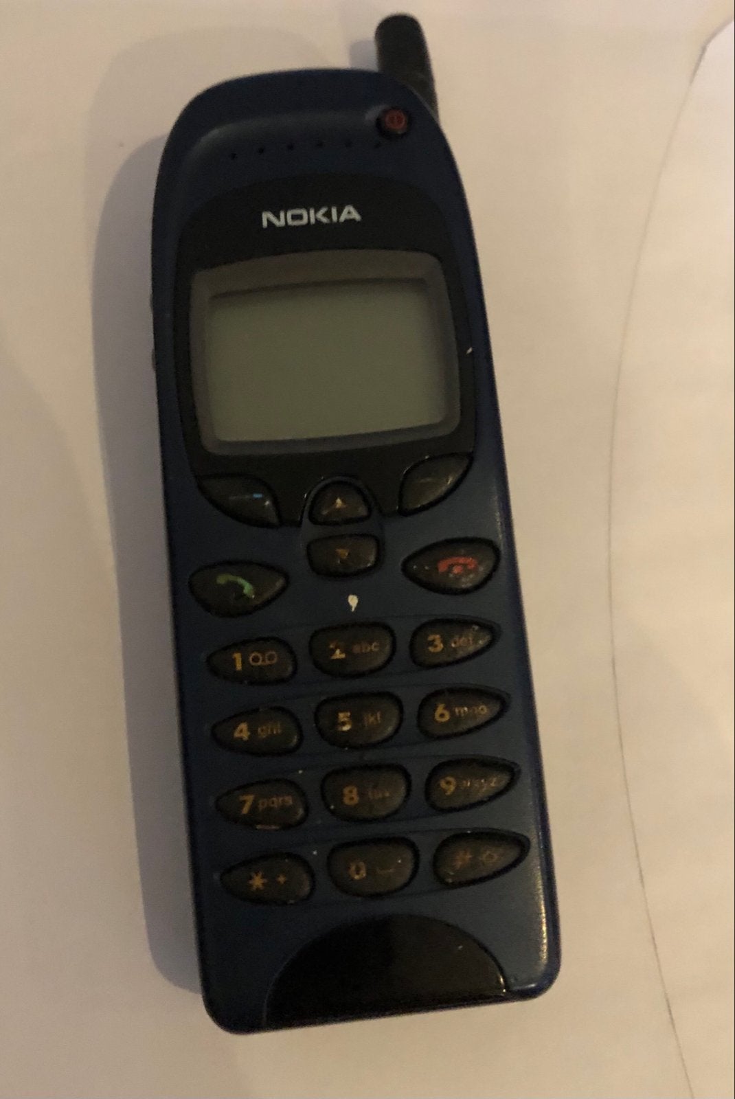 Nokia 6150 - Klassieke Mobiele Telefoon, Telecommunicatie, Gebruikt, Blauw, Geen camera, Fysiek toetsenbord