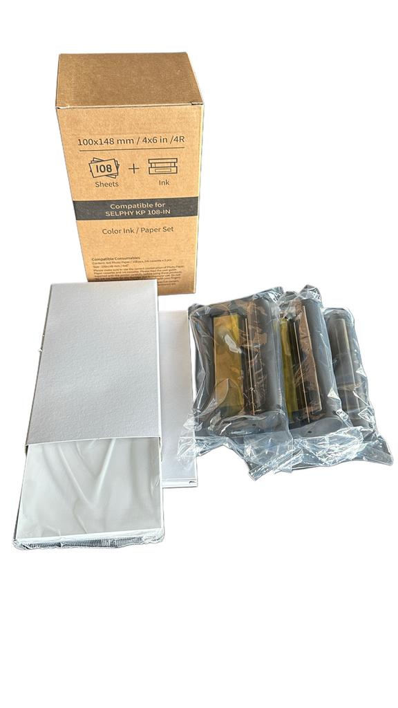 Canon Selphy papier Whitelabel CP-1500 en CP-1300 RP-108, Fotoprinter, Canon, Nieuw, Ophalen of Verzenden
