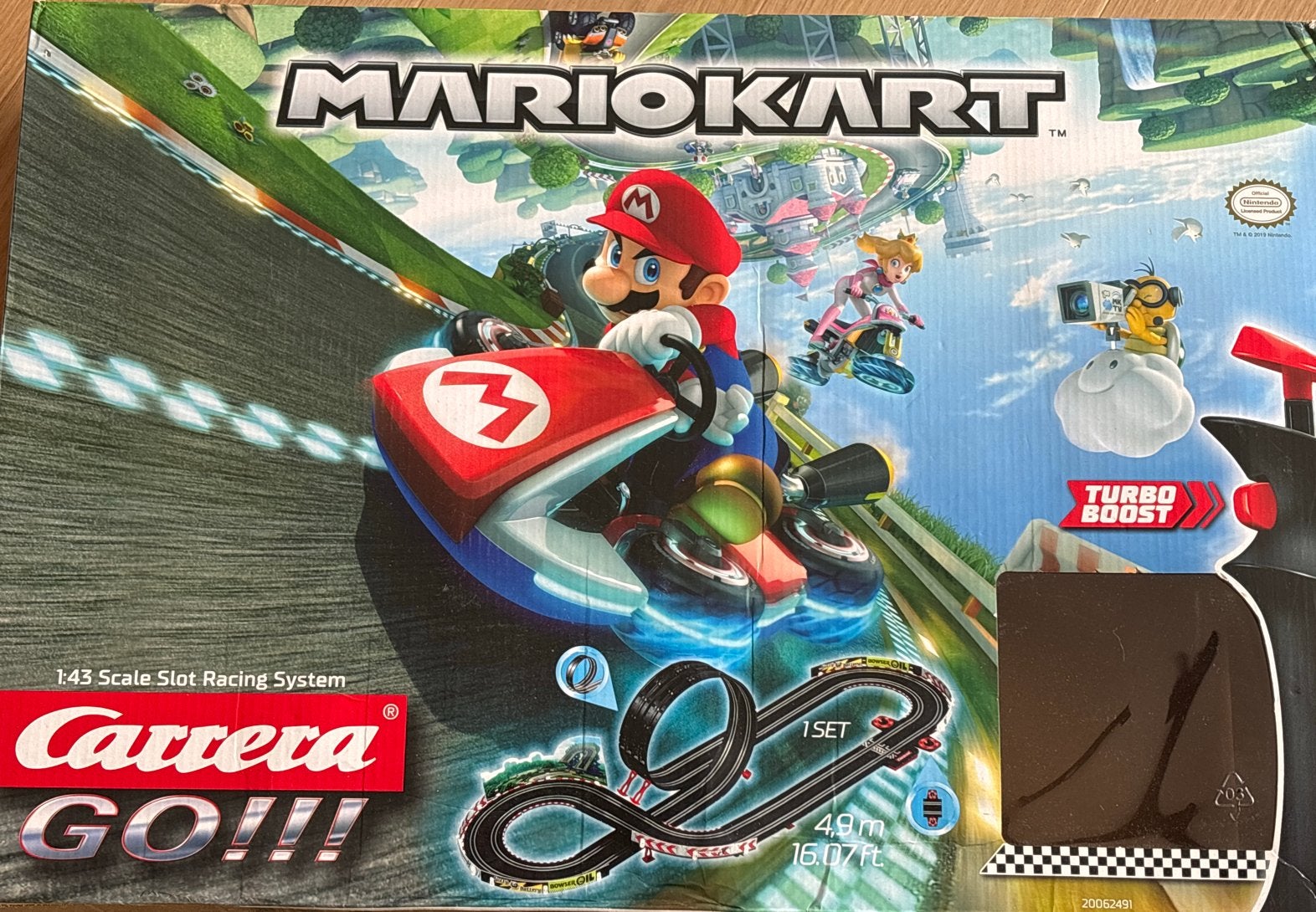 Carrera GO!!! Mario Kart Racebaan, Ophalen, Racebaan, Carrera, Zo goed als nieuw