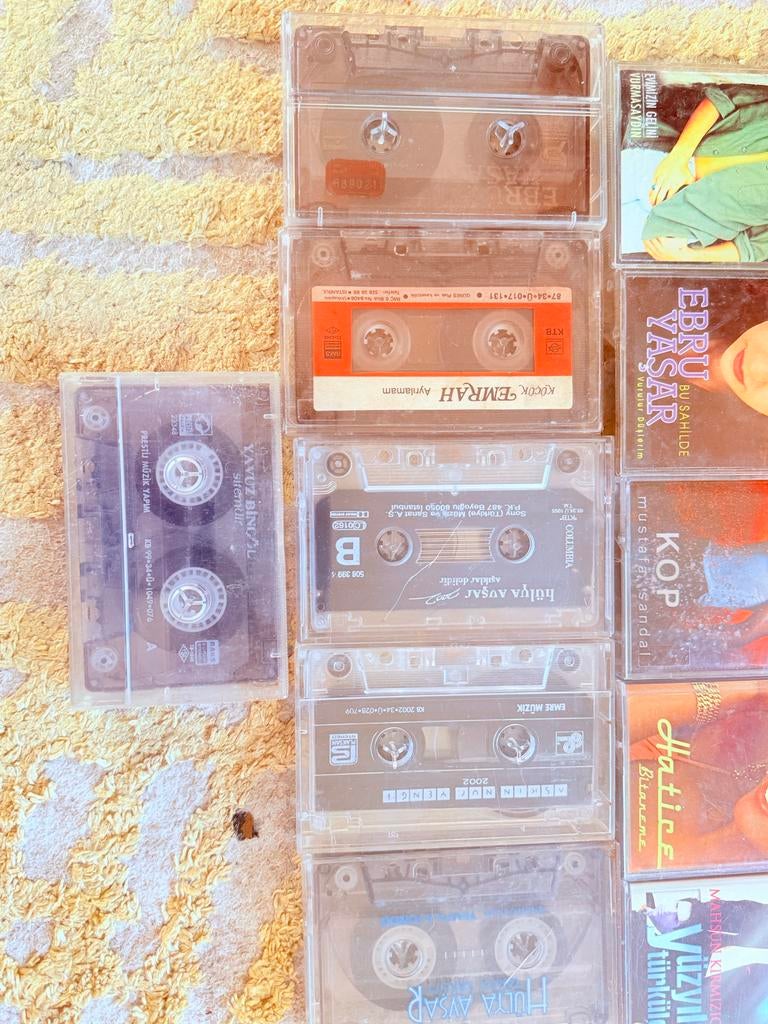Collectie Turkse artiesten cassettes - Bieden voor verzamela, Ophalen, Gebruikt, 2 t/m 25 bandjes, Wereldmuziek