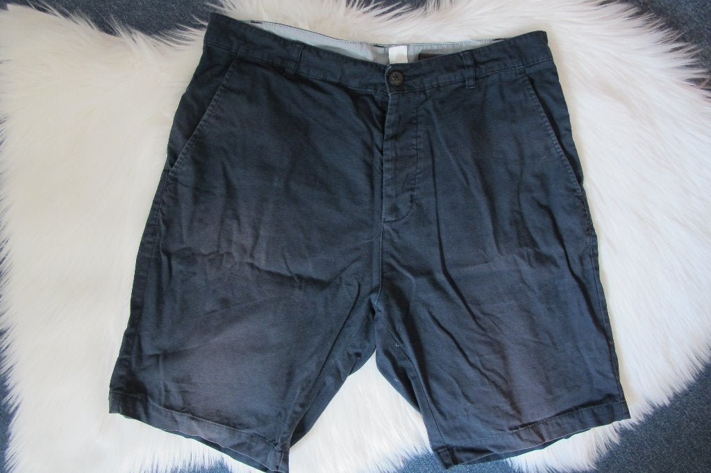blauwe korte broek van H&M, Ophalen of Verzenden, Zo goed als nieuw, Blauw, H&M