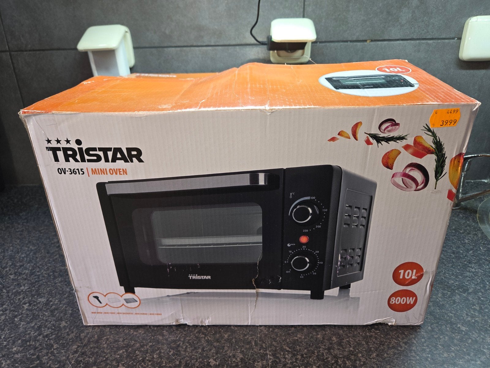 Tristar OV-3615 camping oven, Ophalen of Verzenden, Zo goed als nieuw