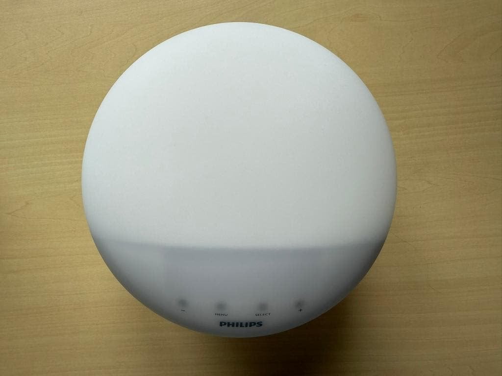 Philips Wake-up Light HF3520 - Lichtwekker met radio, Witgoed en Apparatuur, Wekkers, Ophalen of Verzenden, Gebruikt