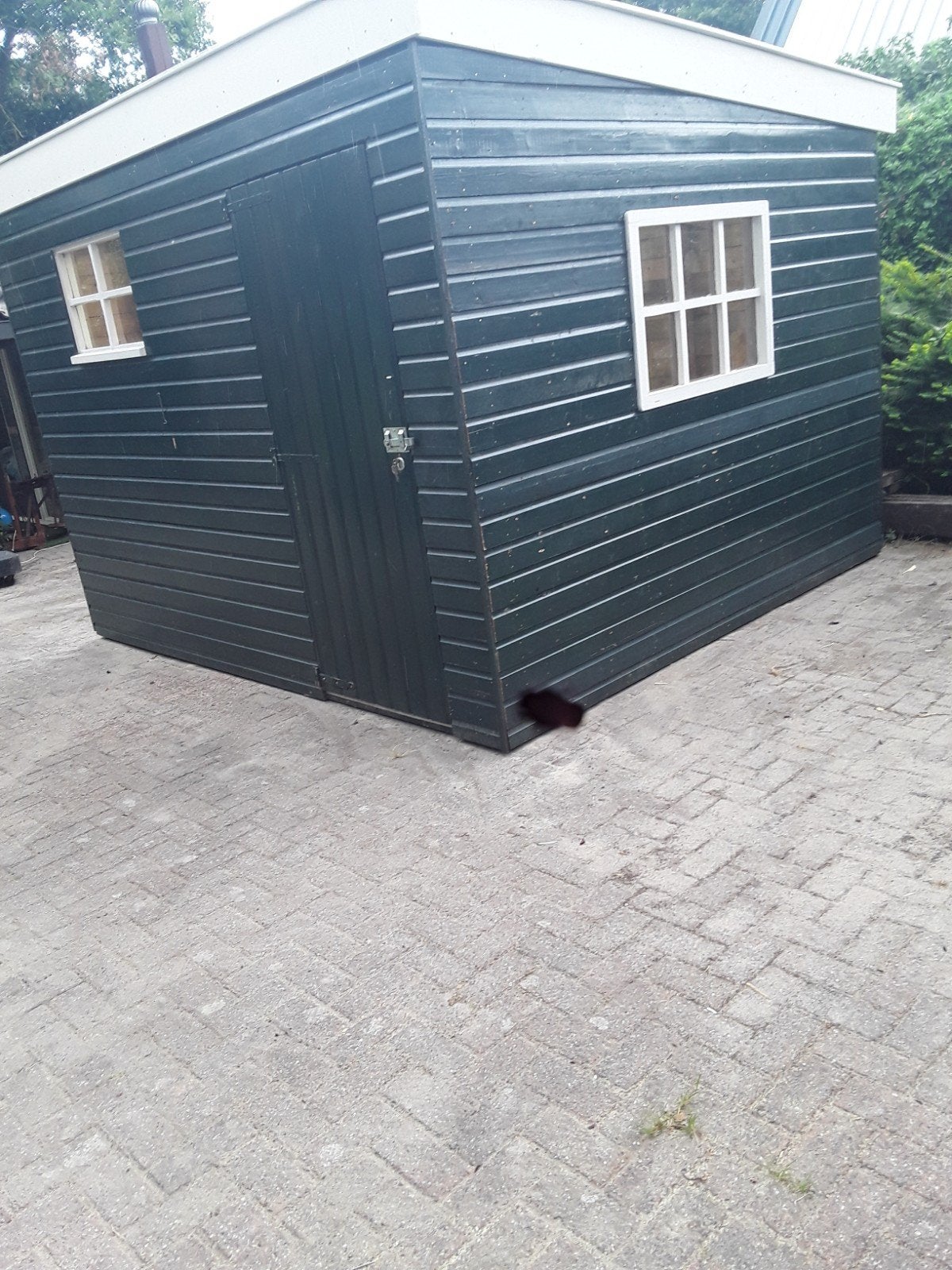 Schuurtje   Berging, Tuin en Terras, Tuinhuizen, Minder dan 250 cm, Schuur, Ophalen of Verzenden, 2 ramen