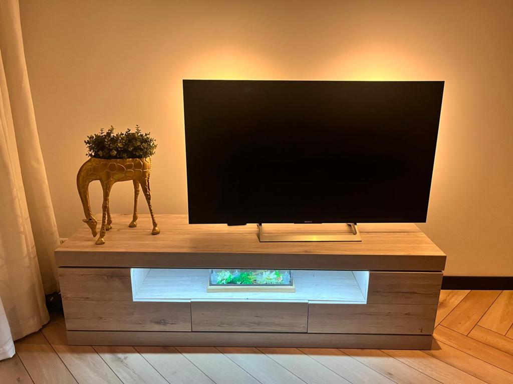 Tv -meubel Led verlichting, Ophalen of Verzenden, Zo goed als nieuw, 25 tot 50 cm, Minder dan 100 cm