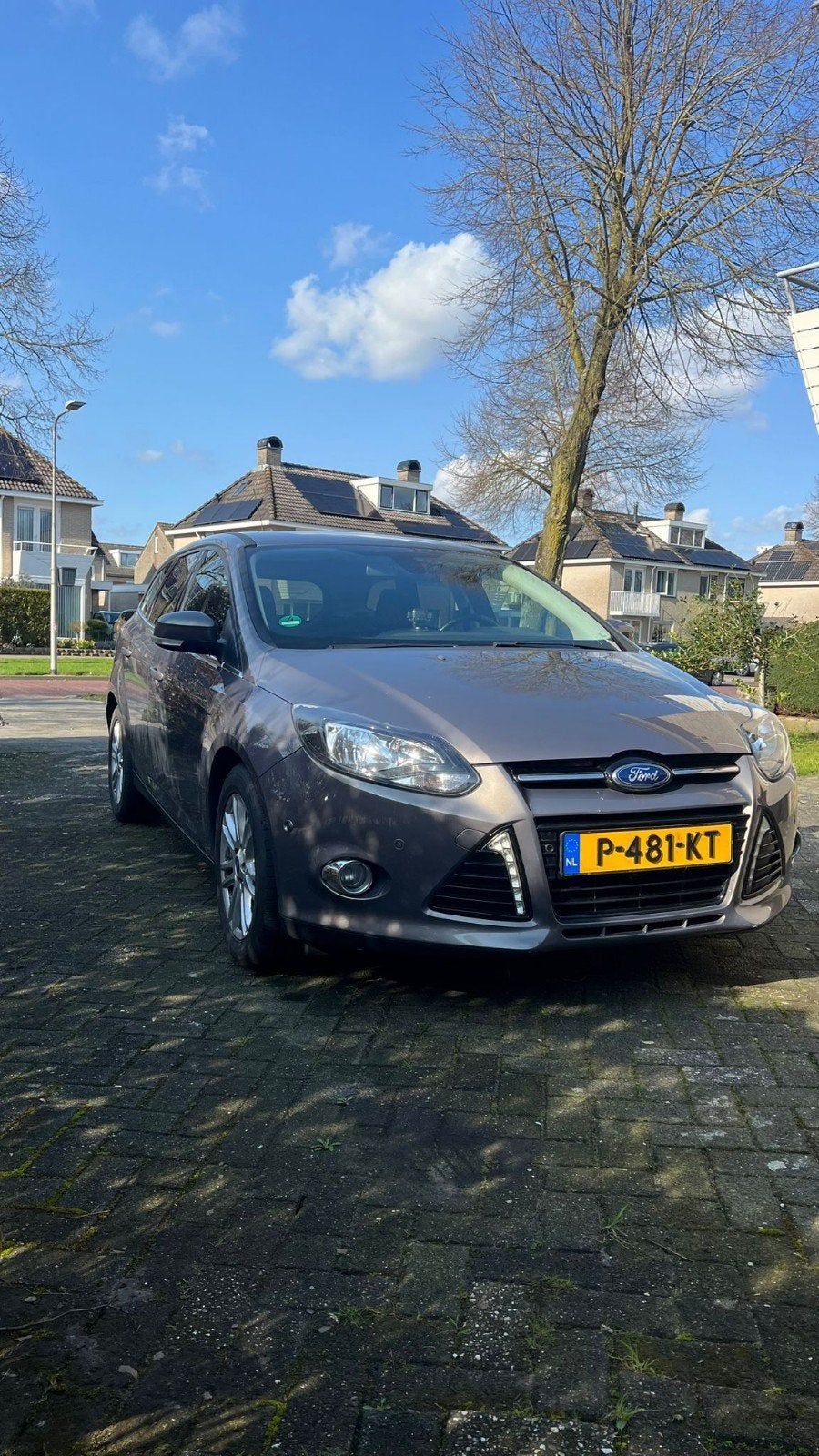 Ford Focus 1.0 Ecoboost 92KW Wagon 2013 Bruin, Auto's, 125 pk, Bruin, Handgeschakeld, 1216 kg