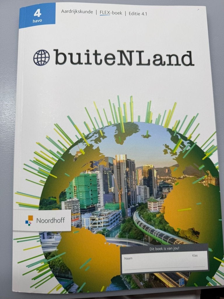 buiteNLand FLEX-boek Editie 4.1 HAVO 4, Nieuw, Ophalen of Verzenden, Noordhoff Uitgevers, Beta