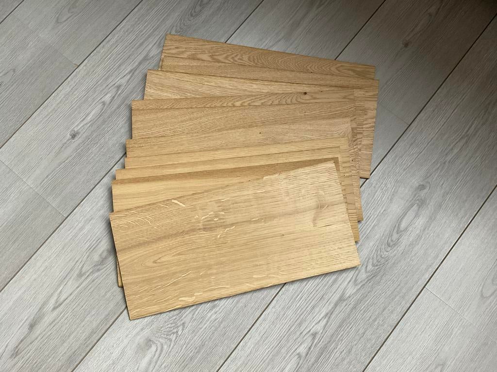 Eikenhouten plankjes voor laser machines, Hobby en Vrije tijd, Ophalen, Nieuw