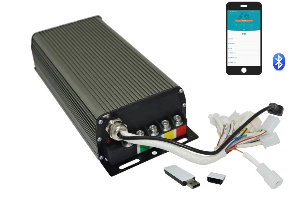 Sabvoton SVMC72150 V2 150A Controller + Bluetooth, Ophalen of Verzenden, Zo goed als nieuw