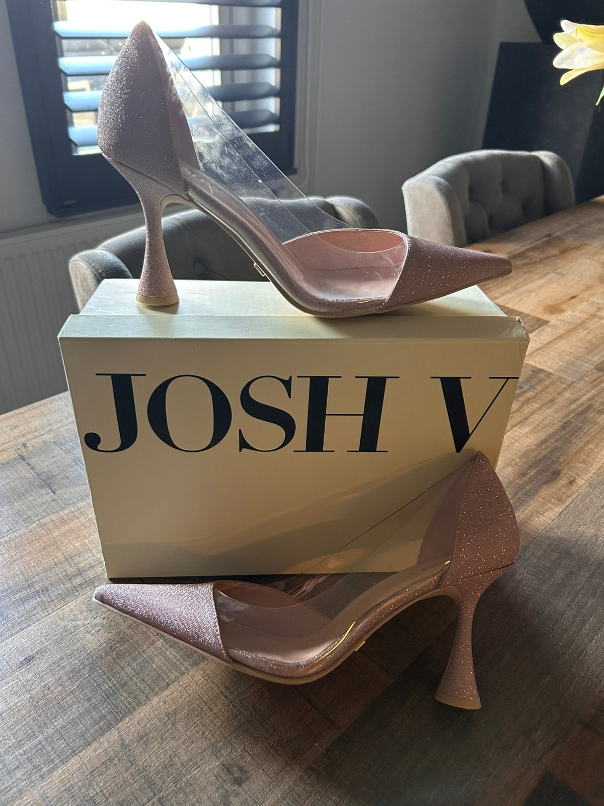 Josh v pump, Kleding | Dames, Ophalen of Verzenden, Roze, Sneakers of Gympen, Zo goed als nieuw