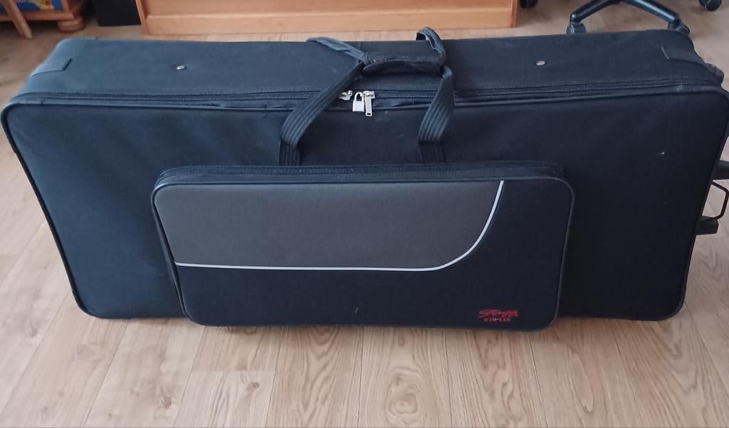 Stagg KTC-115 Keyboardtas met wielen, Ophalen, Gebruikt, Keyboard of Synthesizer