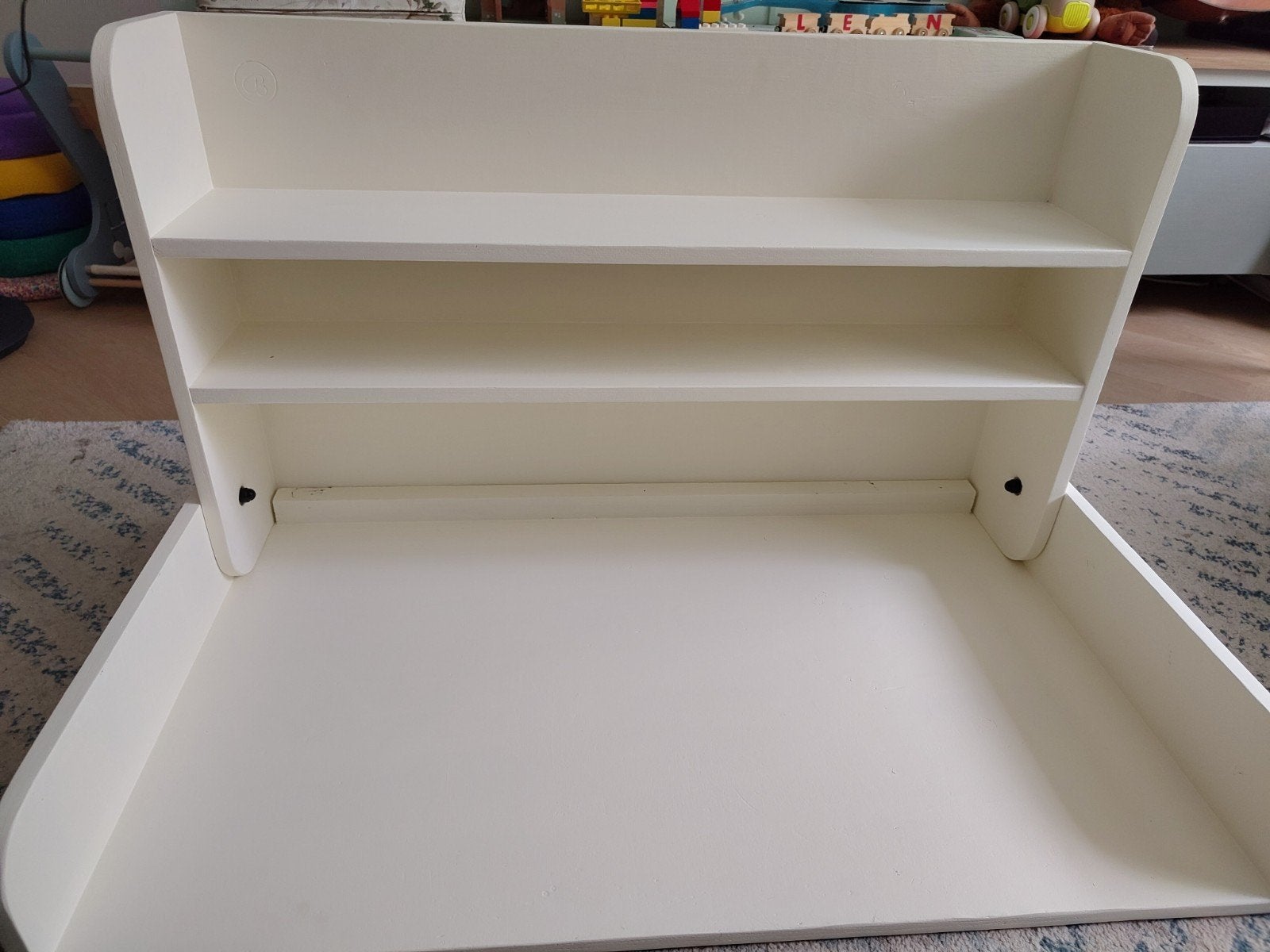 Opklapbare wand commode met opbergplanken, Ophalen, Gebruikt, 50 tot 70 cm, 75 tot 100 cm
