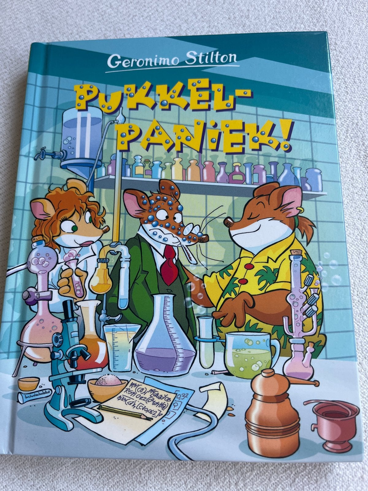 Geronimo Stilton - Pukkelpaniek!, Ophalen, Zo goed als nieuw, Fictie algemeen