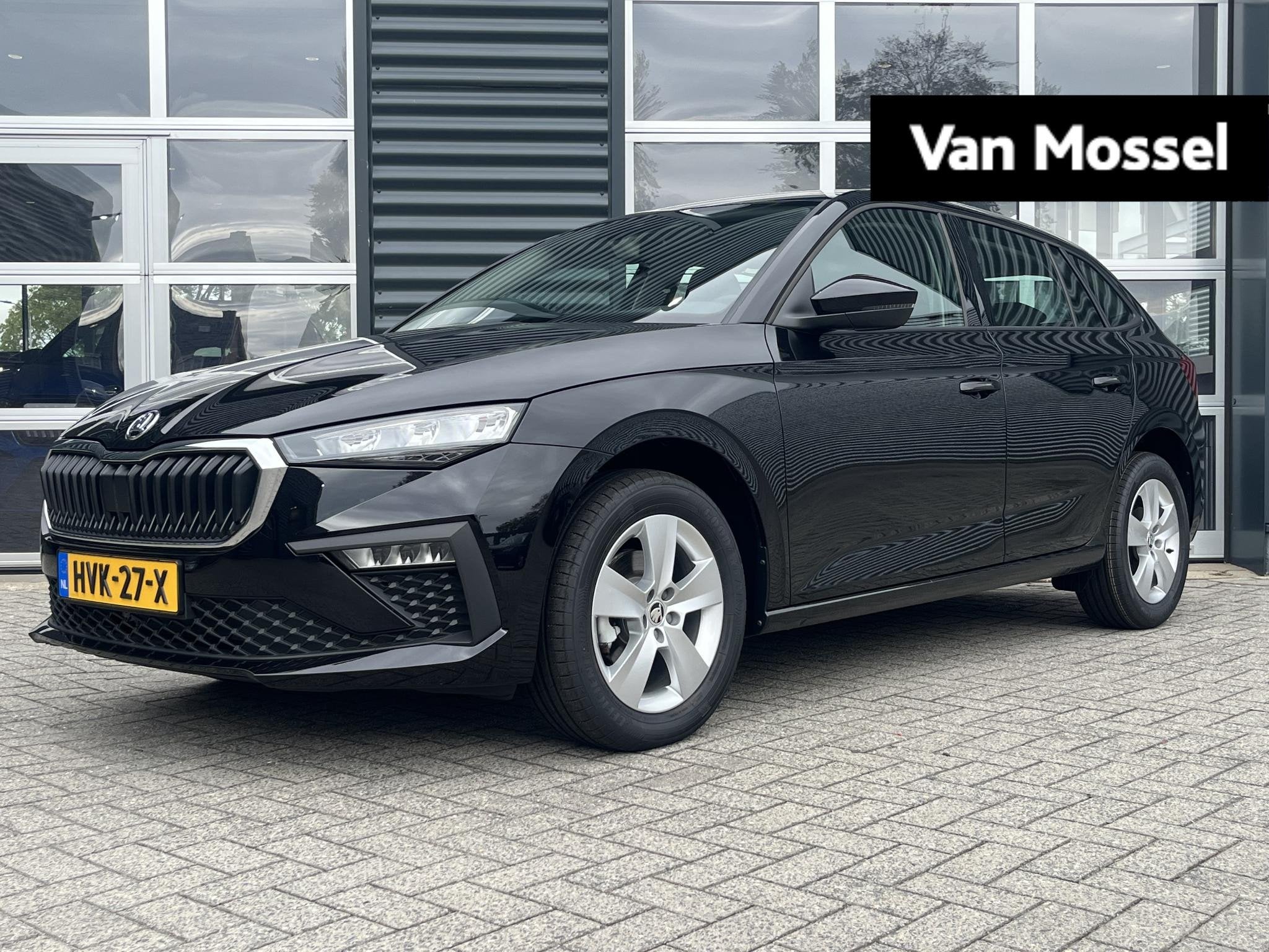 Skoda Scala 1.0 TSI Selection 115 PK | LED Koplampen | Apple, Auto's, 12 maanden, 116 pk, Zwart, Origineel Nederlands