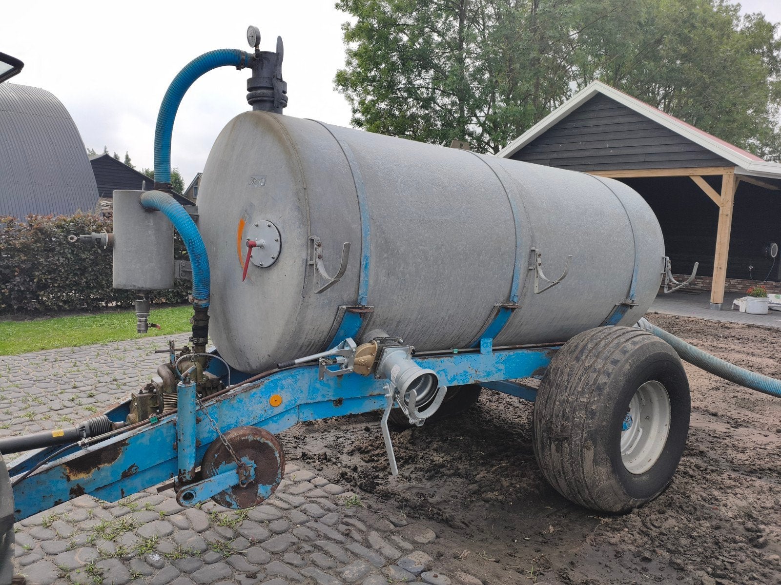Vacuumtank watertank of mesttank, Ophalen, Akkerbouw, Beregening en Drainage