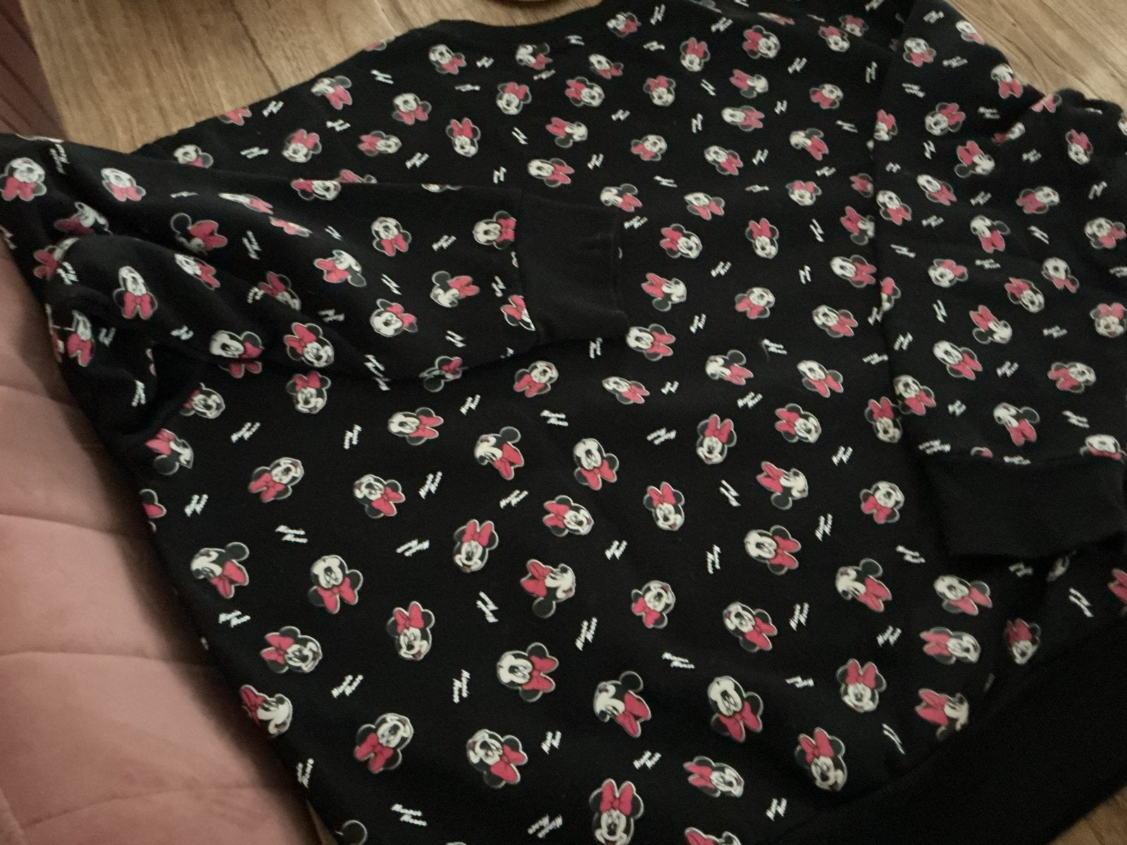 Minnie Mouse sweater maat xl, Ophalen, Zo goed als nieuw, Maat 46/48 (XL) of groter, Zwart