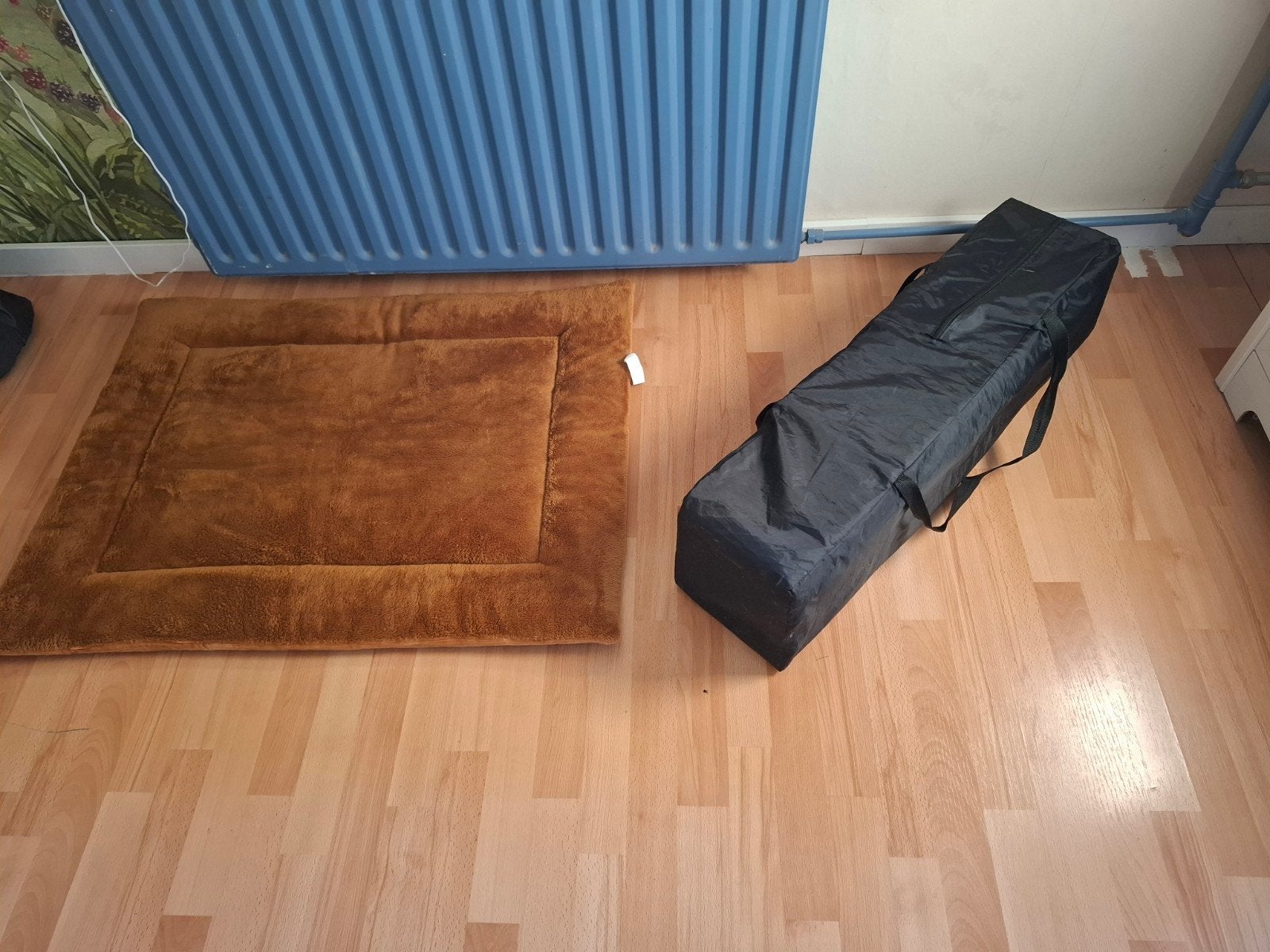 Opvouwbare box met boxkleed, Ophalen, Gebruikt, Vierkant, Boxkleed