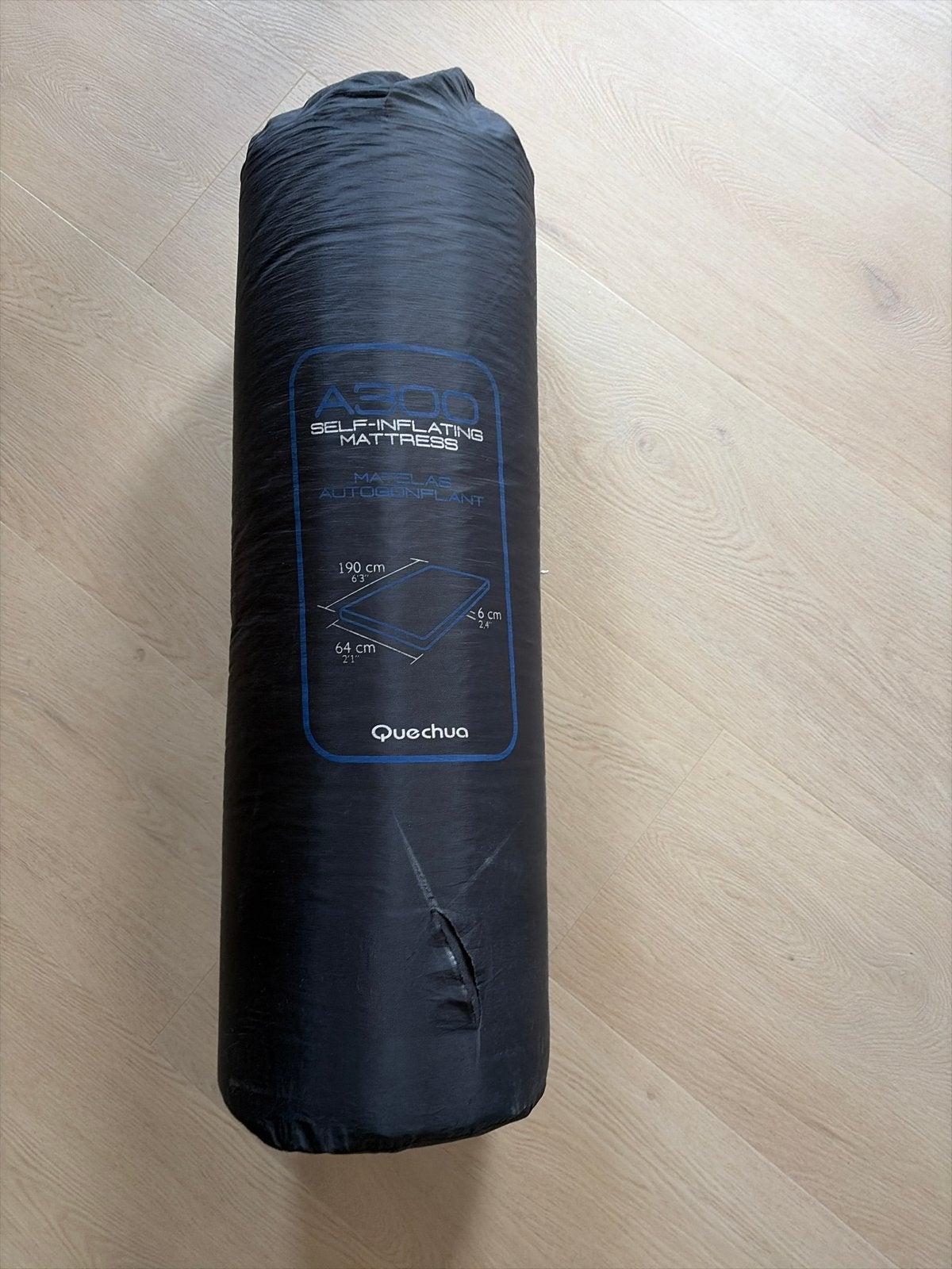 Quechua A500 Zelfopblaasbaar Matras 1-persoons, Ophalen of Verzenden, Gebruikt, 1-persoons