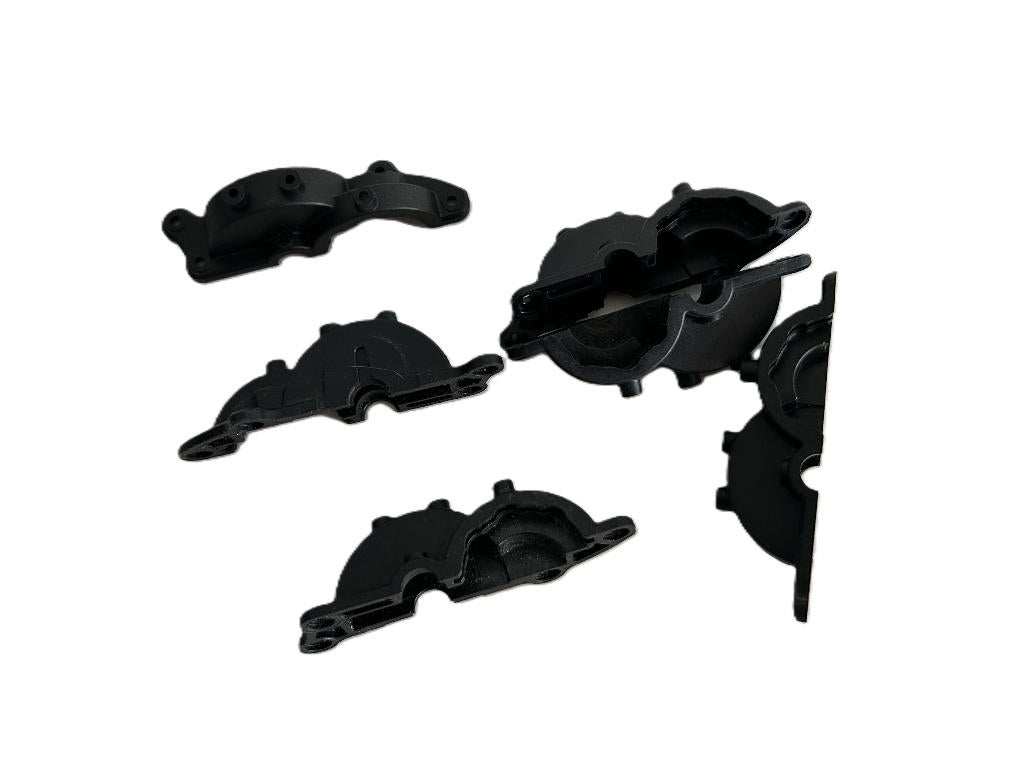 Lotje Tamiya TT-01 / TT-02 onderdelen chassis 1/10 rc auto, Ophalen of Verzenden, Gebruikt, Auto onroad