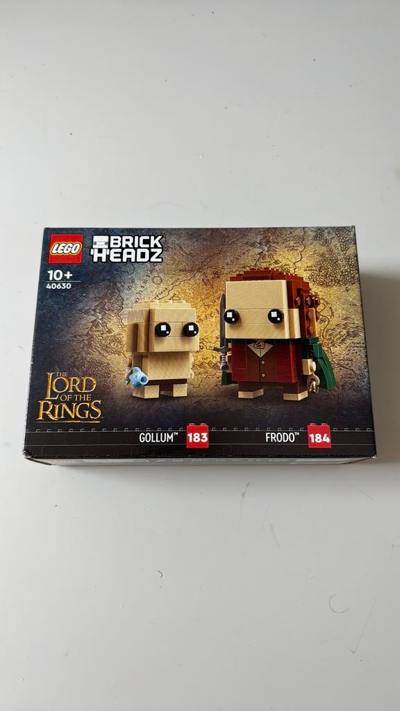 Lego 40630 Brick Headz lord of the rings Gollum en Frodo, BrickHeadz, Lego, Nieuw, Ophalen of Verzenden