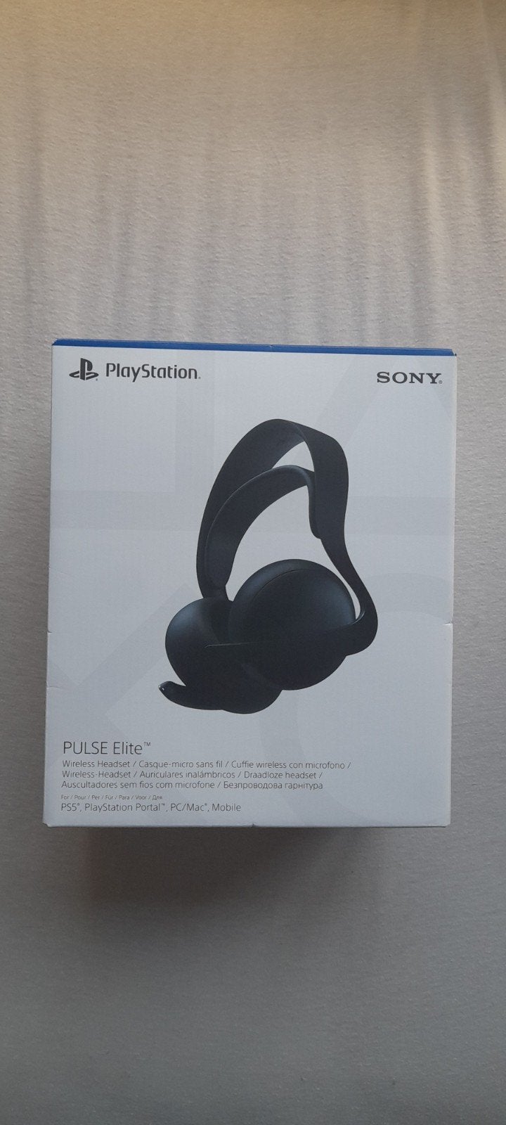 pulse elite playstation headset zo goed als nieuw, Ophalen, Draadloos, Gaming headset, Zo goed als nieuw