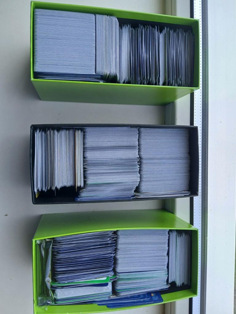 3x etb vol met bulk, Scarlet & violet en mega evolution, Ophalen of Verzenden