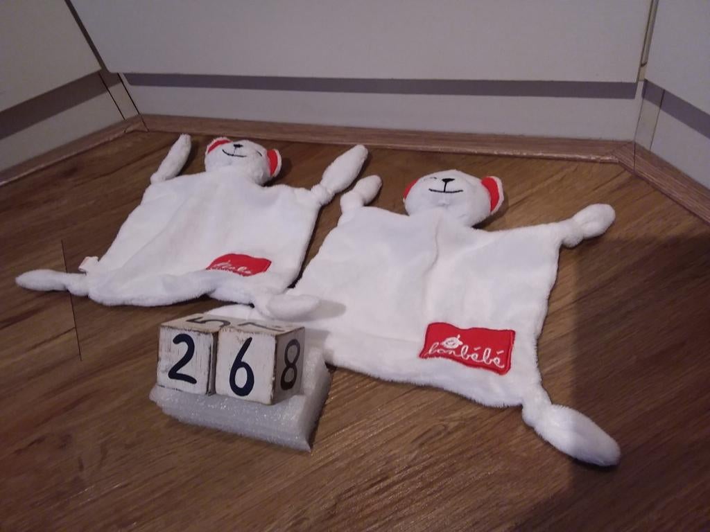 Bonbebe beer knuffeldoek Bieden va 4,50 pst!, Ophalen, Zo goed als nieuw, Overige typen, Overige merken