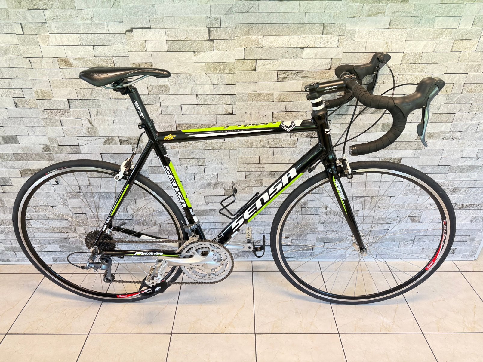 NIEUWSTAAT Racefiets Sensa Prima H57cm. V 3x8, Heren, Aluminium, Zo goed als nieuw, 57 tot 61 cm