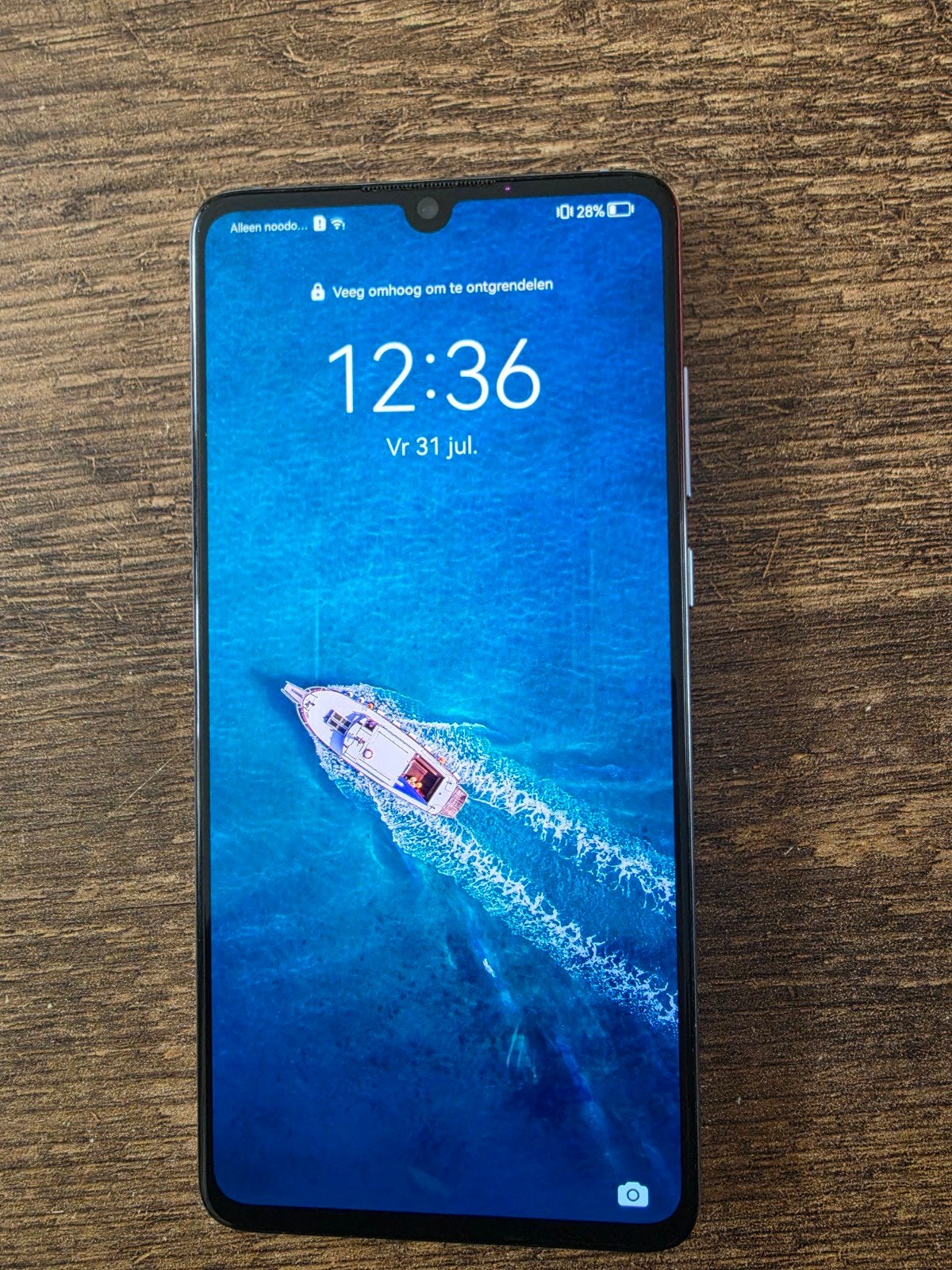Huawei P30 - 128 GB - Blauw, Ophalen, Zo goed als nieuw, Zonder simlock, Zonder abonnement