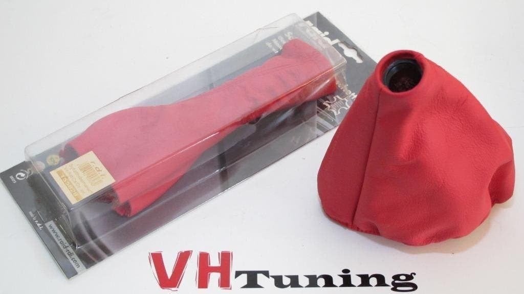 Raid 155568 Audi a3 / VW Golf 4 rood lederen handremhoes, Ophalen of Verzenden