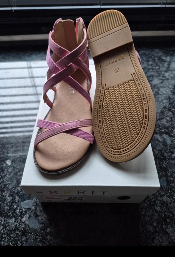 Esprit Roze Sandalen Maat 29, Meisje, Schoenen, Ophalen of Verzenden, Zo goed als nieuw