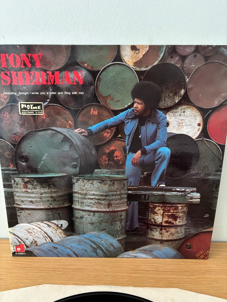 LP - Tony Sherman - Sing with me, LP, Gebruikt, Ophalen of Verzenden, Soul