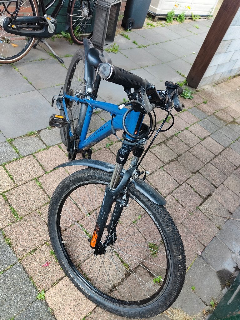 Fiets, Fietsen en Brommers, Fietsen | Jongens, Gebruikt, Versnellingen, Rockrider, Trommelrem