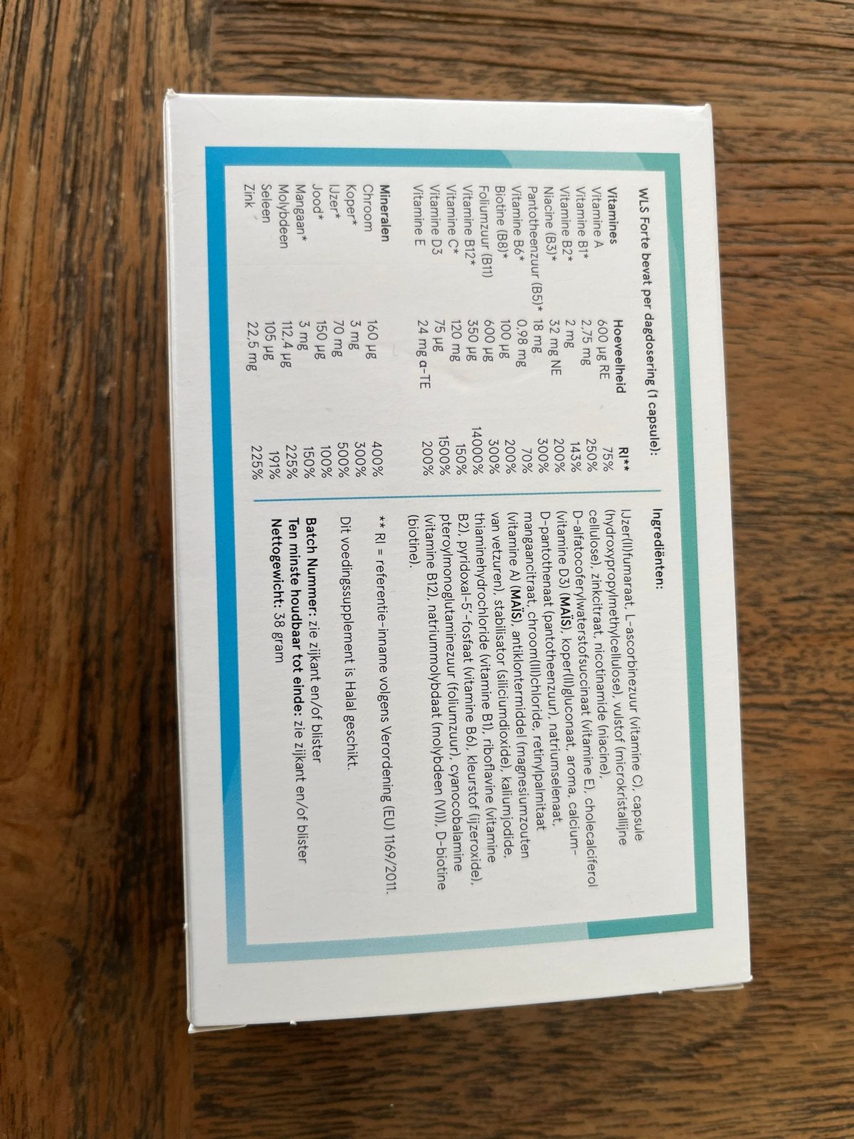 7 doosjes Fitforme WLS Forte Multivitamine en Mineralen, Ophalen of Verzenden, Nieuw, Overige typen