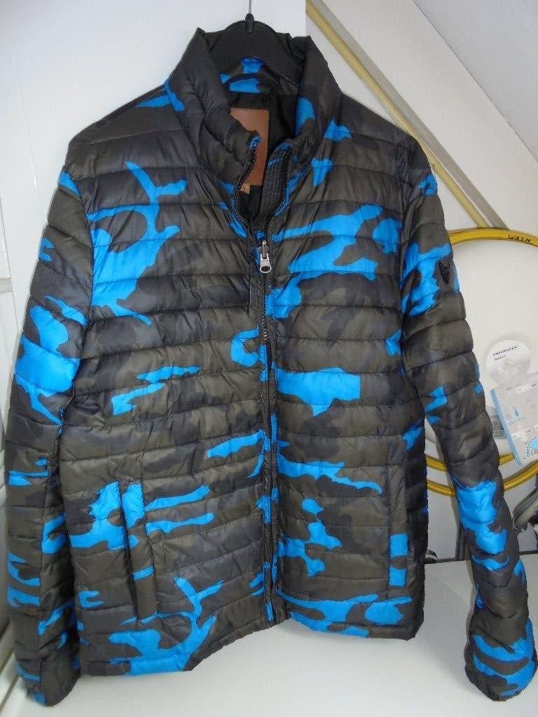Winterjas jas Air Force nieuw maat large, Maat 52/54 (L), Blauw, Nieuw, Ophalen of Verzenden